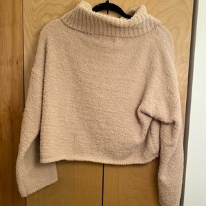 Turtleneck crop top